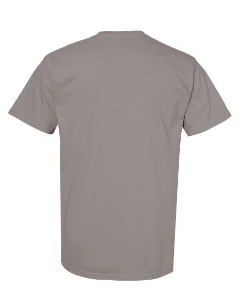 Unisex Garment-Dyed Heavyweight T-Shirt - Grey Back