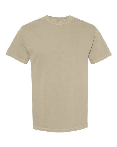 Unisex Garment-Dyed Heavyweight T-Shirt - Khaki Front
