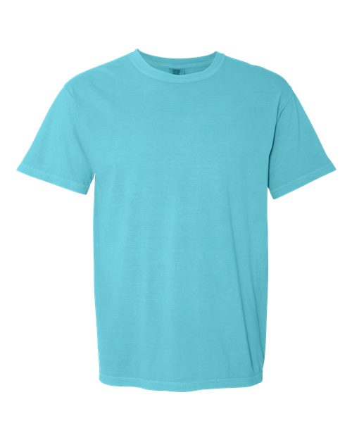 Unisex Garment-Dyed Heavyweight T-Shirt - Lagoon Front