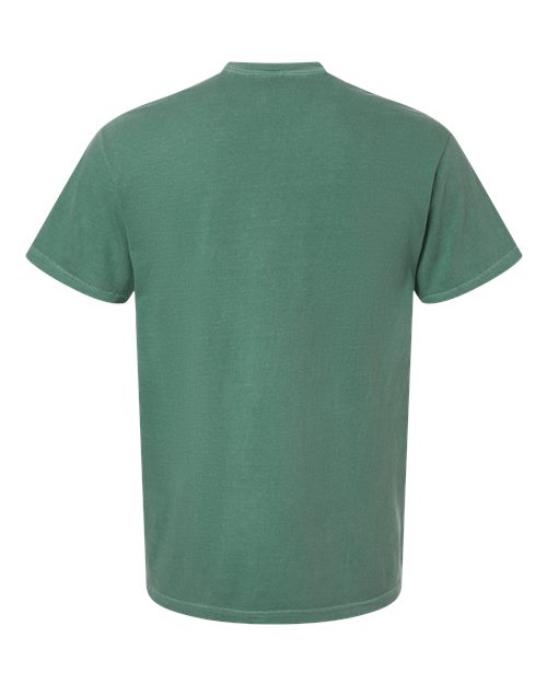 Unisex Garment-Dyed Heavyweight T-Shirt - Light Green Back