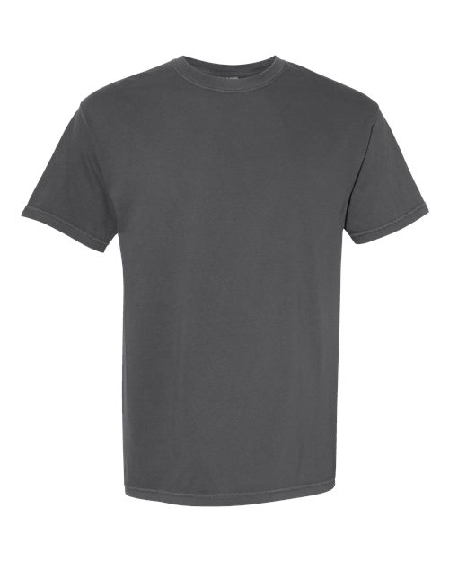Unisex Garment-Dyed Heavyweight T-Shirt - Pepper Front