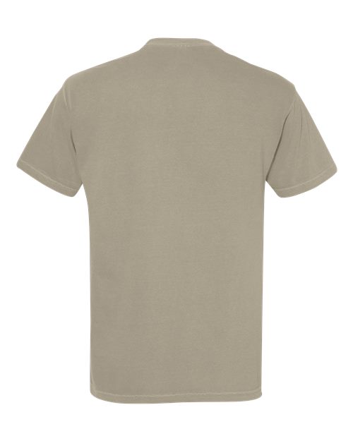 Unisex Garment-Dyed Heavyweight T-Shirt - Sandstone Back