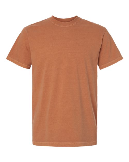 Unisex Garment-Dyed Heavyweight T-Shirt - Yam Front