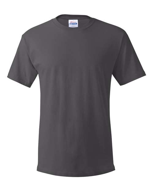 Unisex Essential-T T-Shirt - Smoke Grey Front