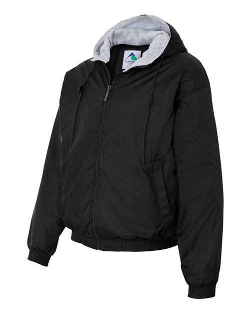 Augusta Sportswear Unisex Fleece Lined Hooded Jacket - Side