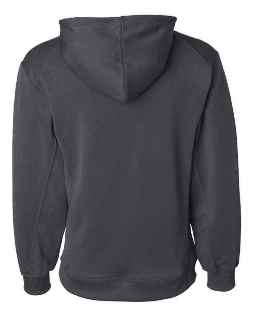 Men's Performance Fleece Hooded Sweatshirt - Graphite Back