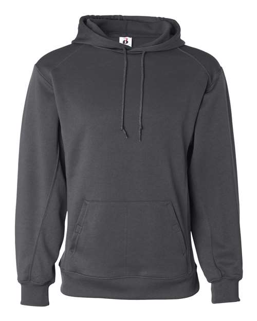 Men's Performance Fleece Hooded Sweatshirt - Graphite Front