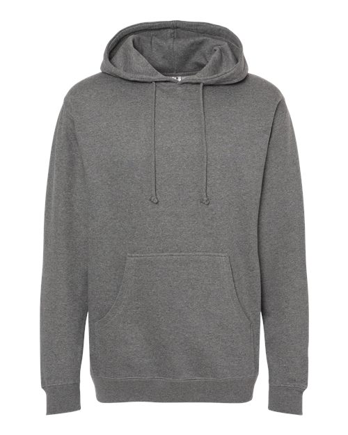 Unisex Heavyweight Hooded Sweatshirt - Gunmetal Heather Front