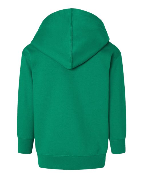 Toddler Pullover Fleece Hoodie - Kelly Back
