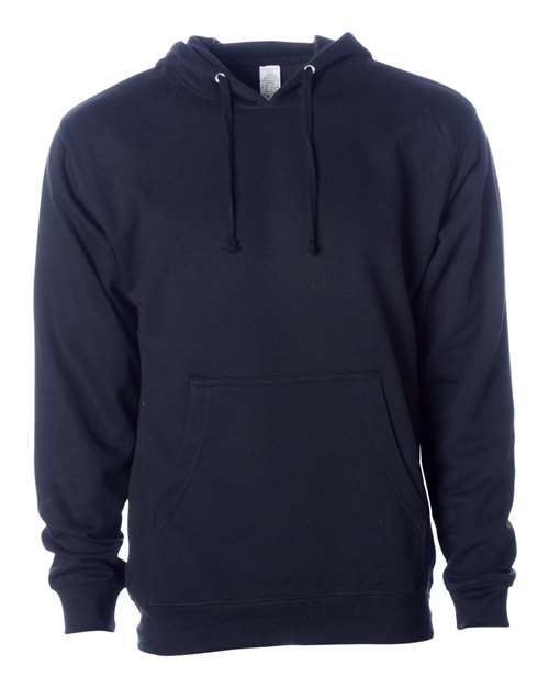 Unisex Midweight Hooded Sweatshirt - Classic Navy Front