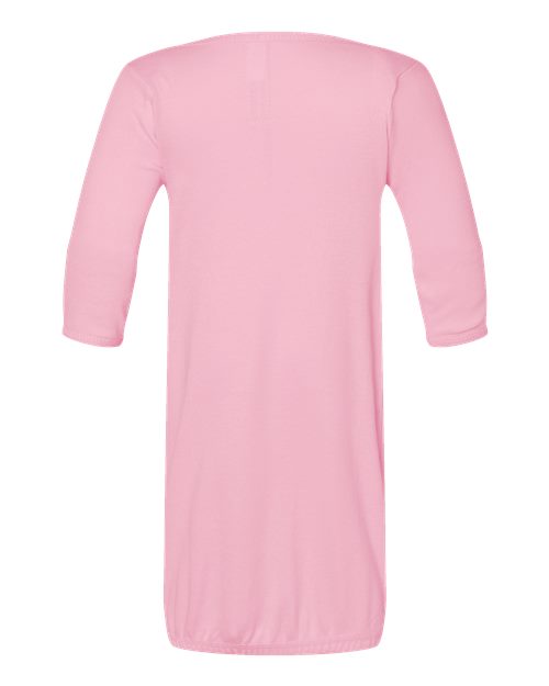 Infant Baby Rib Layette - Pink Back