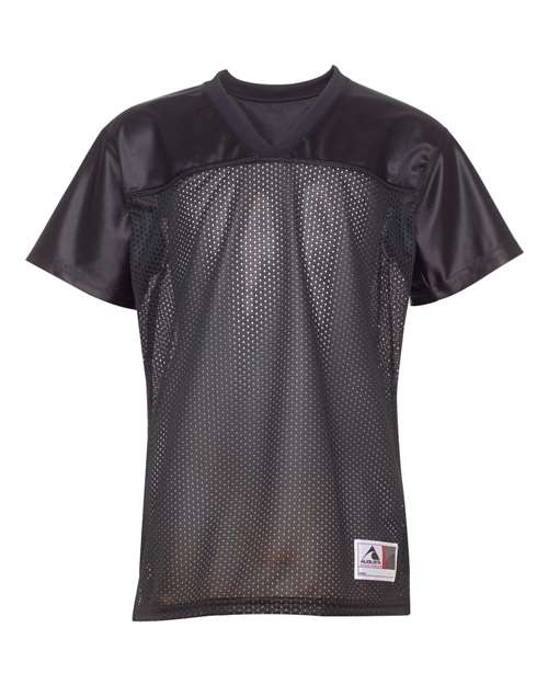 Women's Junior Fit Stadium Replica Football Jersey - Black Front