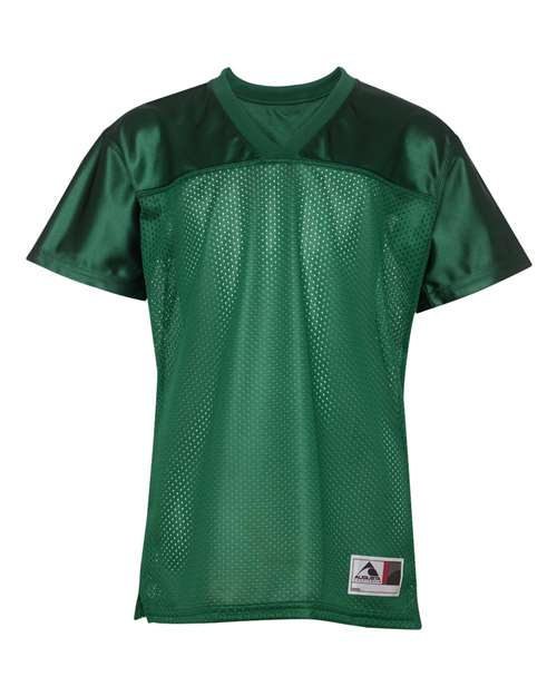 Women's Junior Fit Stadium Replica Football Jersey - Dark Green Front