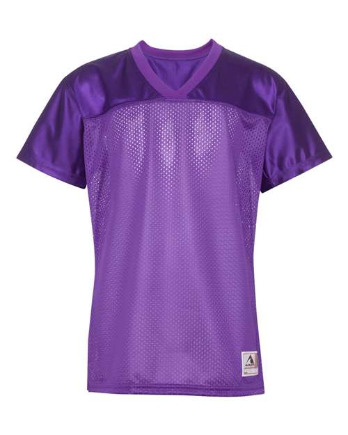 Women's Junior Fit Stadium Replica Football Jersey - Purple Front