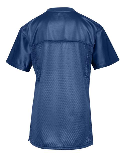 Women's Junior Fit Stadium Replica Football Jersey - Royal Back