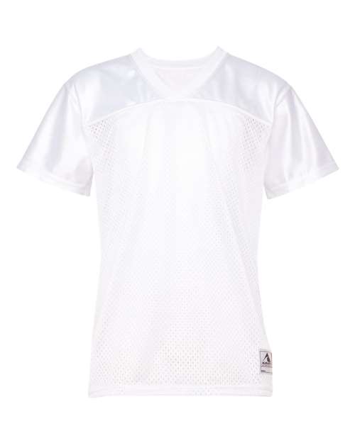 Women's Junior Fit Stadium Replica Football Jersey - White Front