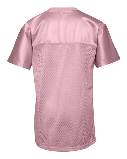 Women's Junior Fit Stadium Replica Football Jersey - Light Pink Back