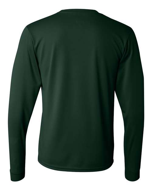Unisex Nexgen Performance Long Sleeve T-Shirt - Dark Green Back