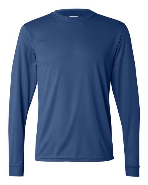 Unisex Nexgen Performance Long Sleeve T-Shirt - Royal Front