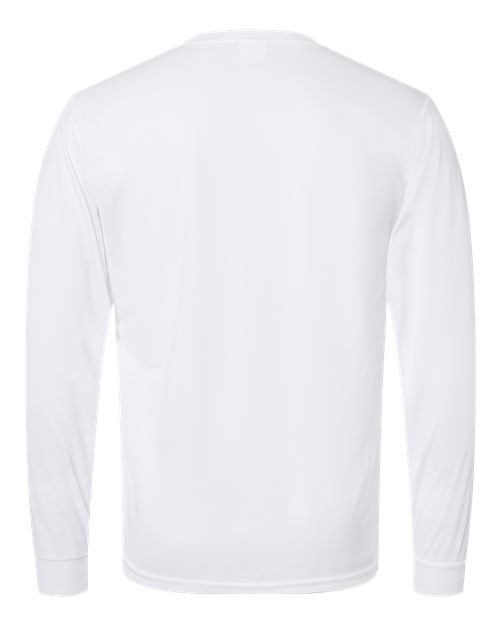 Unisex Nexgen Performance Long Sleeve T-Shirt - White Back