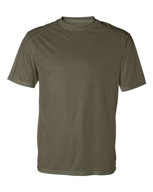 Men's B-Core Sport Shoulders T-Shirt - OD Green Front