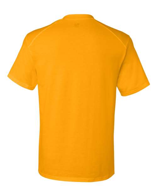 Men's B-Tech Cotton-Feel T-Shirt - Gold Back