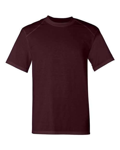 Men's B-Tech Cotton-Feel T-Shirt - Maroon Front