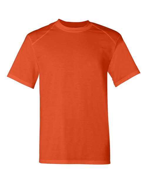 Men's B-Tech Cotton-Feel T-Shirt - Burnt Orange Front