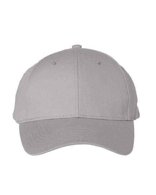 Lightweight Twill Cap - Grey Front