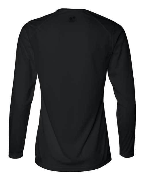 Women's B-Core Long Sleeve T-Shirt - Black Back