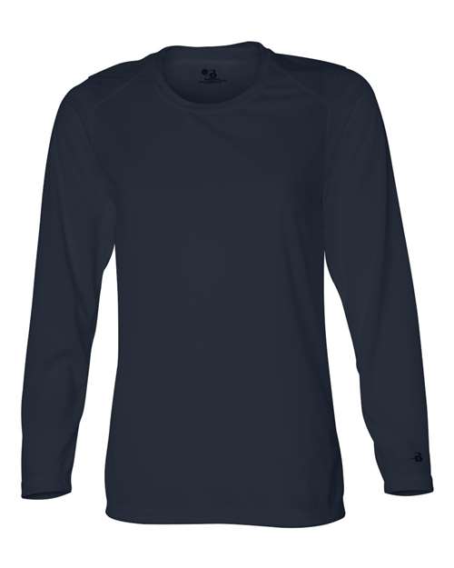 Women's B-Core Long Sleeve T-Shirt - Navy Front