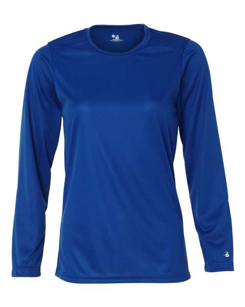 Women's B-Core Long Sleeve T-Shirt - Royal Front