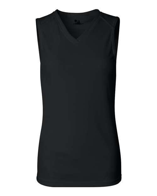 Women's B-Core Sleeveless T-Shirt - Black Front