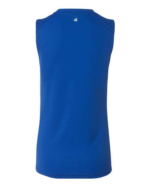 Women's B-Core Sleeveless T-Shirt - Royal Back
