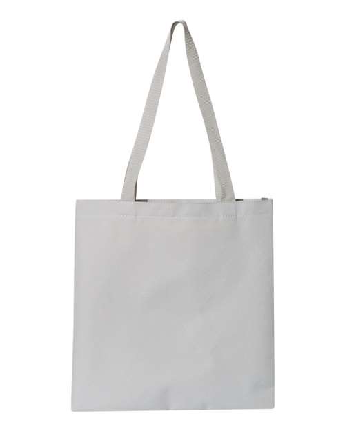 Madison Basic Tote Bag - Grey Back