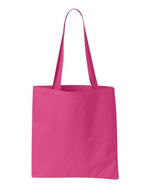 Madison Basic Tote Bag - Hot Pink Back