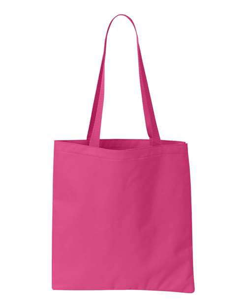 Madison Basic Tote Bag - Hot Pink Front