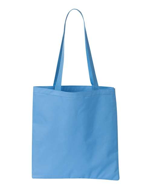 Madison Basic Tote Bag - Light Blue Back