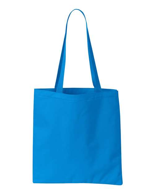 Madison Basic Tote Bag - Turquoise Back
