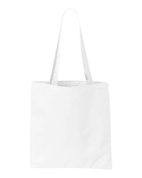 Madison Basic Tote Bag - White Back