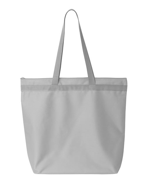 Melody Large Tote - Grey Front