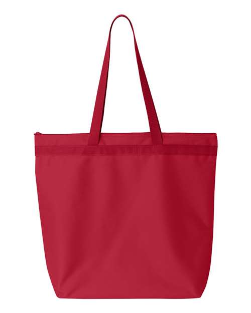 Melody Large Tote - Red Front