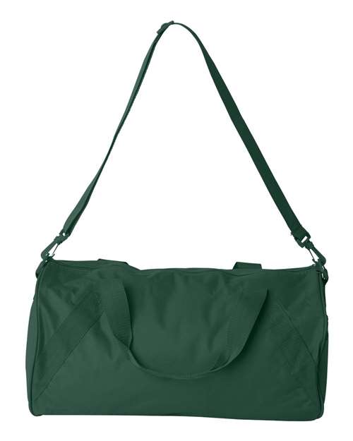 Recycled 18” Small Duffel Bag - Forest Back