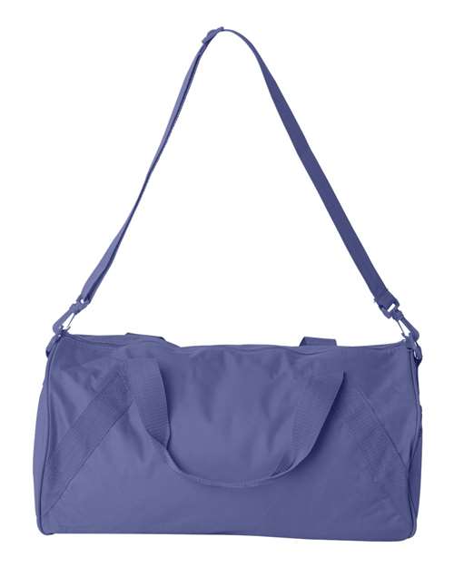 Recycled 18” Small Duffel Bag - Lavender Back