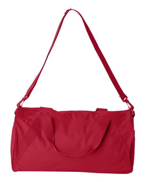 Recycled 18” Small Duffel Bag - Red Back