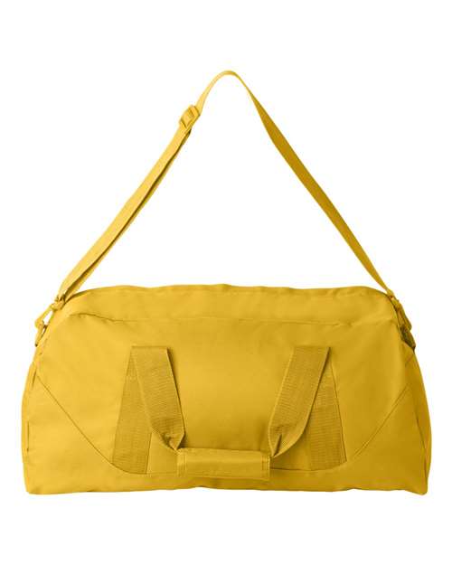 Recycled 23 1/2" Large Duffel Bag - Bright Yellow Back