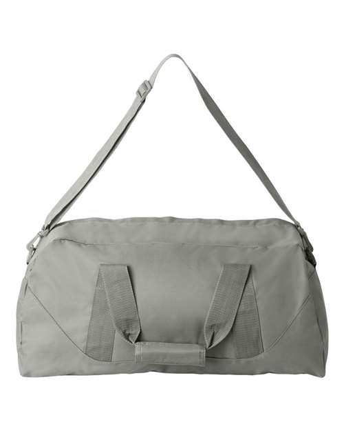Recycled 23 1/2" Large Duffel Bag - Grey Back