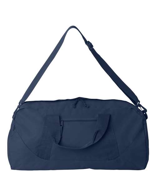 Recycled 23 1/2" Large Duffel Bag - Navy Front
