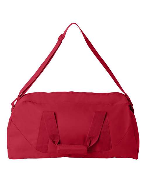 Recycled 23 1/2" Large Duffel Bag - Red Back