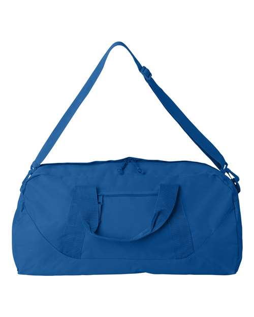 Recycled 23 1/2" Large Duffel Bag - Royal Front